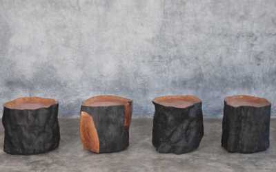 Litchie trunk side tables